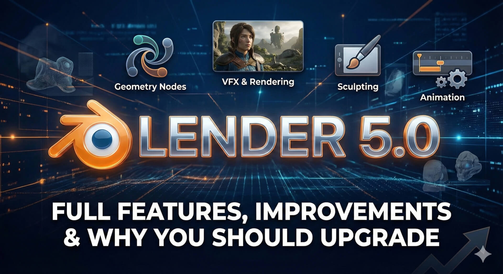 Blender 5.0 Release — Full Features, Improvements & Why You Should Upgrade